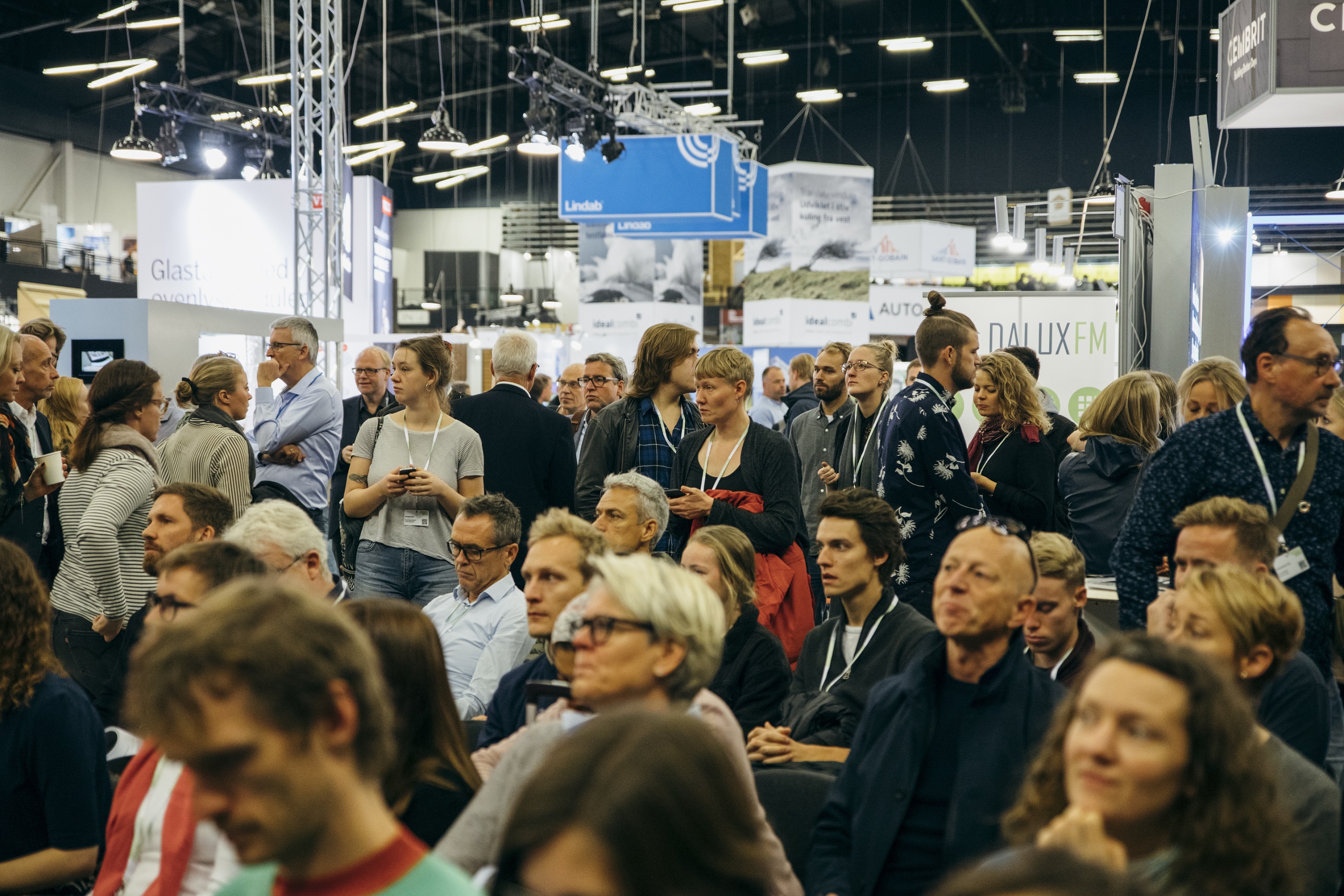 Billede fra Building Green i Forum, København 2018