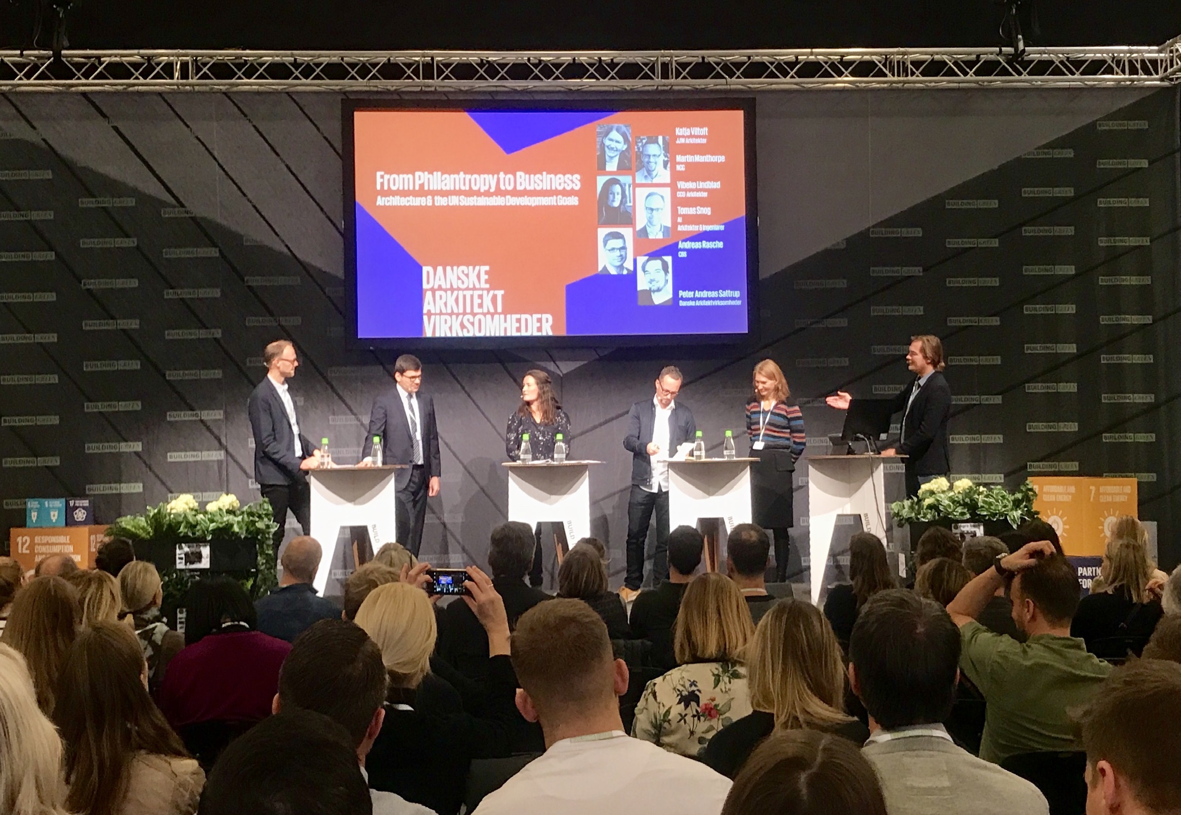 Billede fra Building Green debat 2018