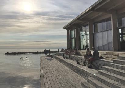 Det Maritime Aktivitetshus, Røsnæs Rundt. Foto: Spektrum Arkitekter