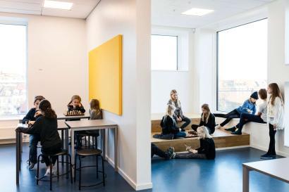 Foto af Frederiksbjerg Skole af Henning Larsen Architects