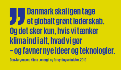 Citat fra klimaminister Dan Jørgensen (S)