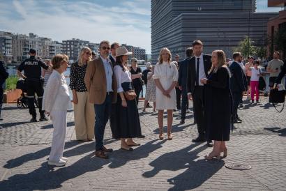 Foto af Kong Frederik og Dronning Mary